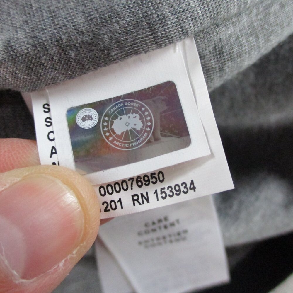 Canada Goose Kelowna Fleece Jacket Mens Medium Navy Blue Sherpa Pile NWOT Coat - Picture 7 of 13